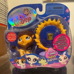 Littlest Pet Shop NIB Special Edition Lion #809